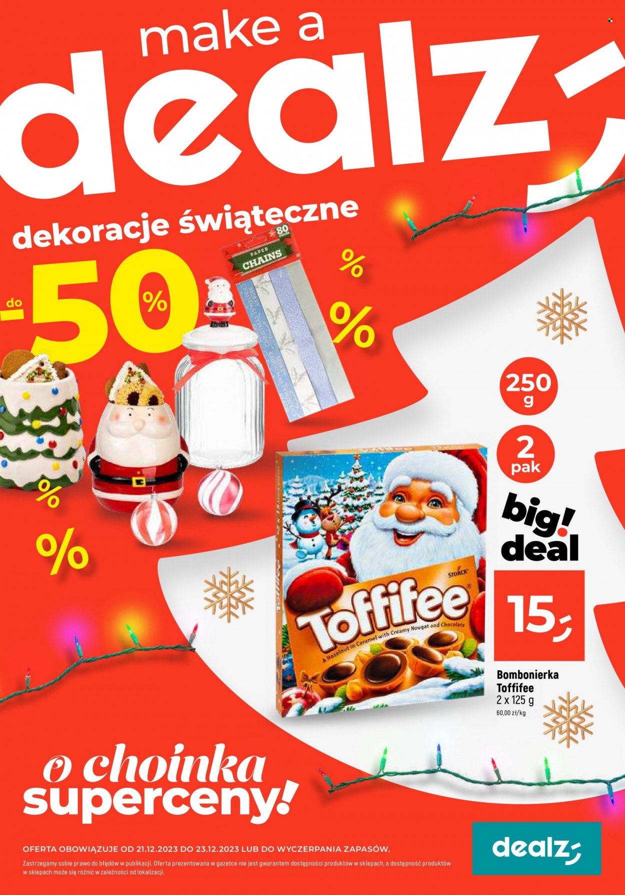 Gazetka Dealz - 21.12.2023 - 23.12.2023. Strona 1