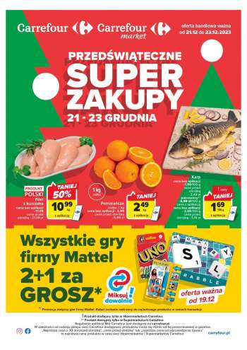 Gazetka Carrefour - 21.12.2023 - 23.12.2023.