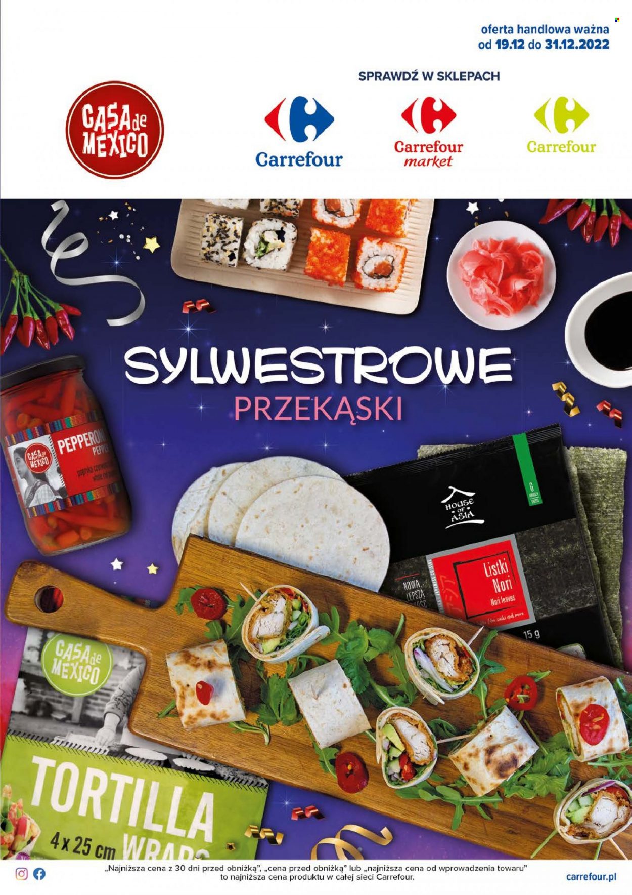 Gazetka Carrefour - 19.12.2023 - 31.12.2023. Strona 1