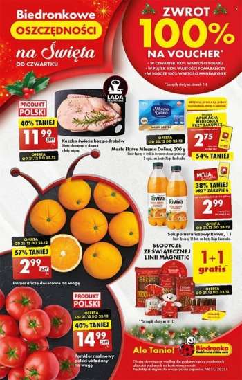 Gazetka Biedronka - 21.12.2023 - 23.12.2023.
