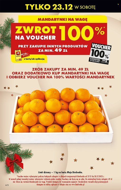 Gazetka Biedronka - 21.12.2023 - 23.12.2023. Strona 4