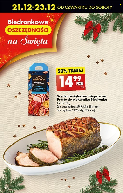 Gazetka Biedronka - 21.12.2023 - 23.12.2023. Strona 12