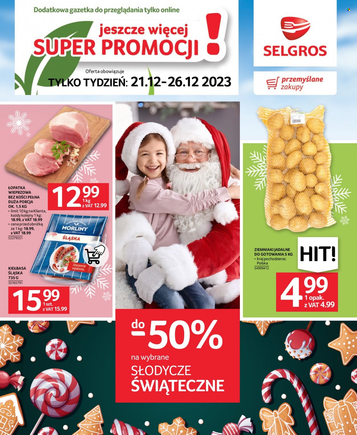 Gazetka Selgros - 21.12.2023 - 26.12.2023. Strona 1