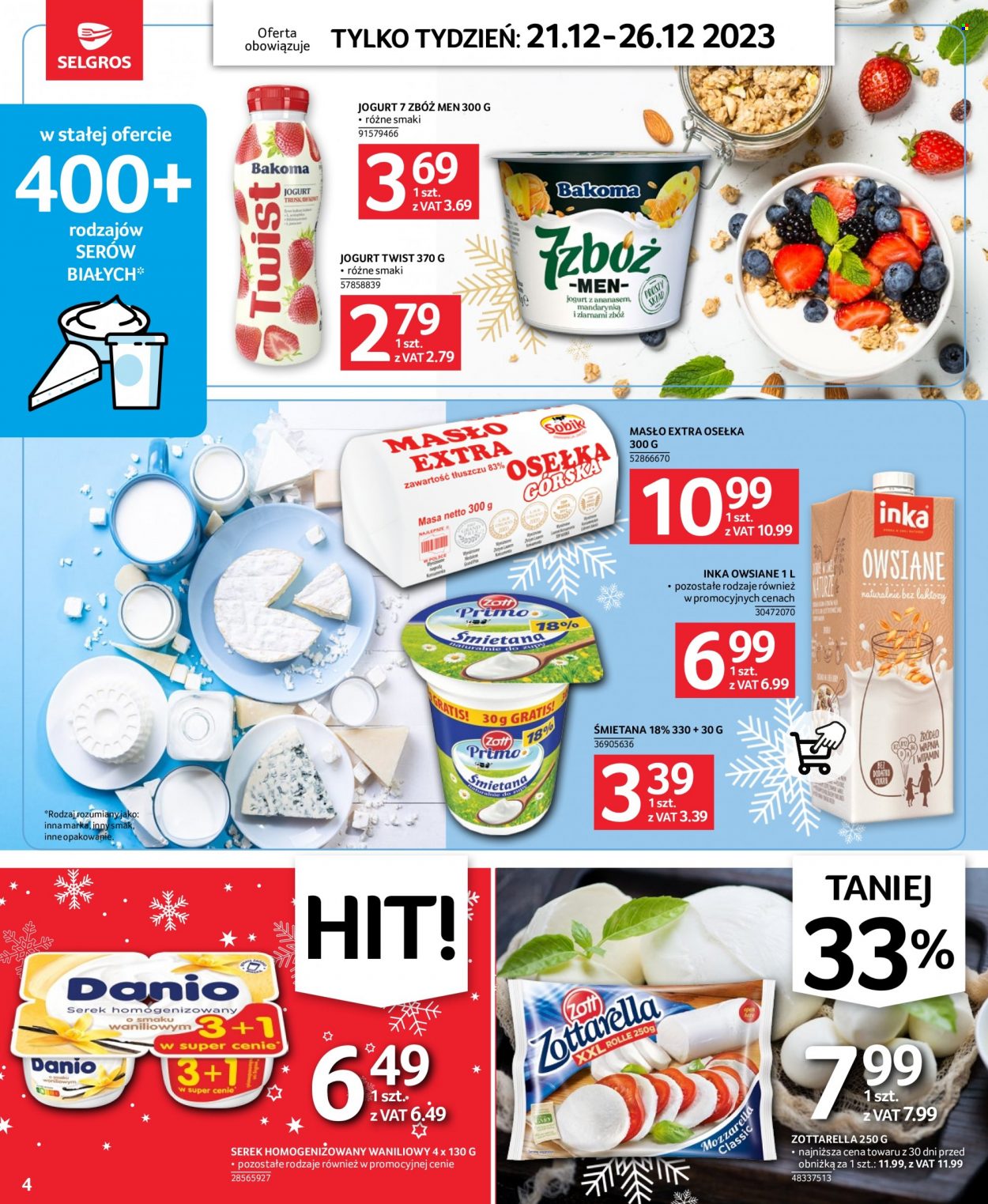 Gazetka Selgros - 21.12.2023 - 26.12.2023. Strona 4