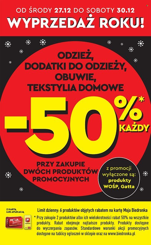 Gazetka Biedronka - 21.12.2023 - 5.01.2024. Strona 2