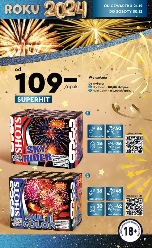 Gazetka Biedronka - 21.12.2023 - 5.01.2024. Strona 11