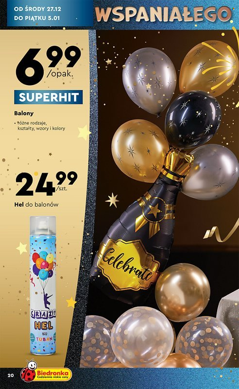 Gazetka Biedronka - 21.12.2023 - 5.01.2024. Strona 20