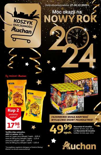 Gazetka Auchan - 27.12.2023 - 30.12.2023.