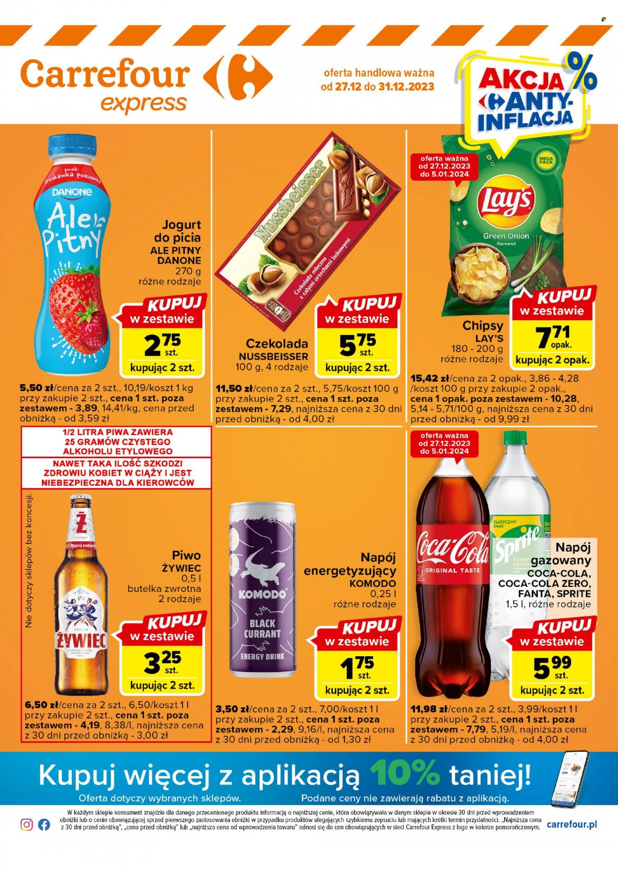 Gazetka Carrefour - 27.12.2023 - 31.12.2023. Strona 1