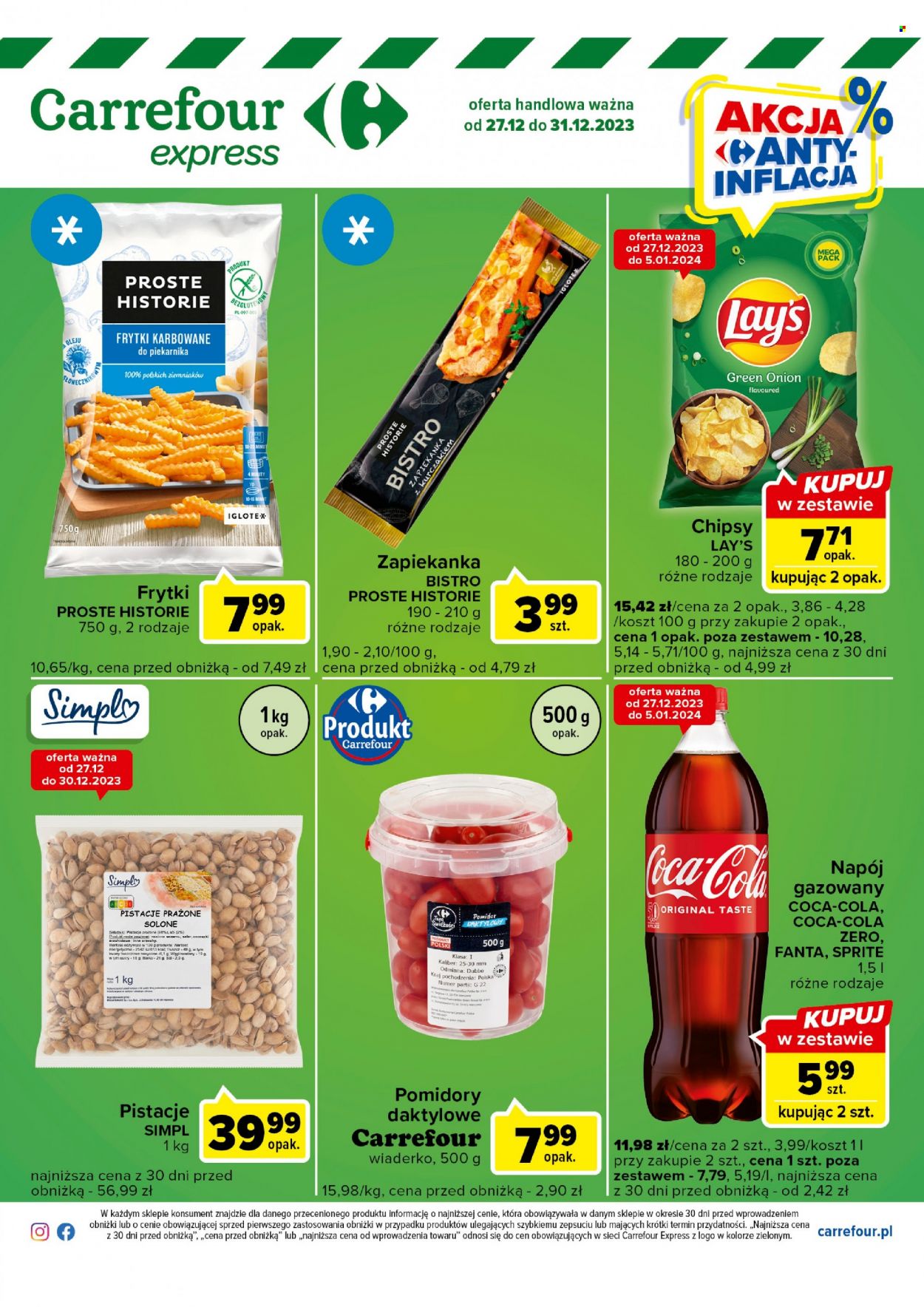 Gazetka Carrefour - 27.12.2023 - 31.12.2023. Strona 1