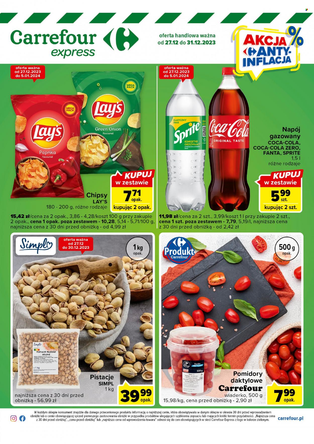 Gazetka Carrefour Express - 27.12.2023 - 31.12.2023. Strona 1