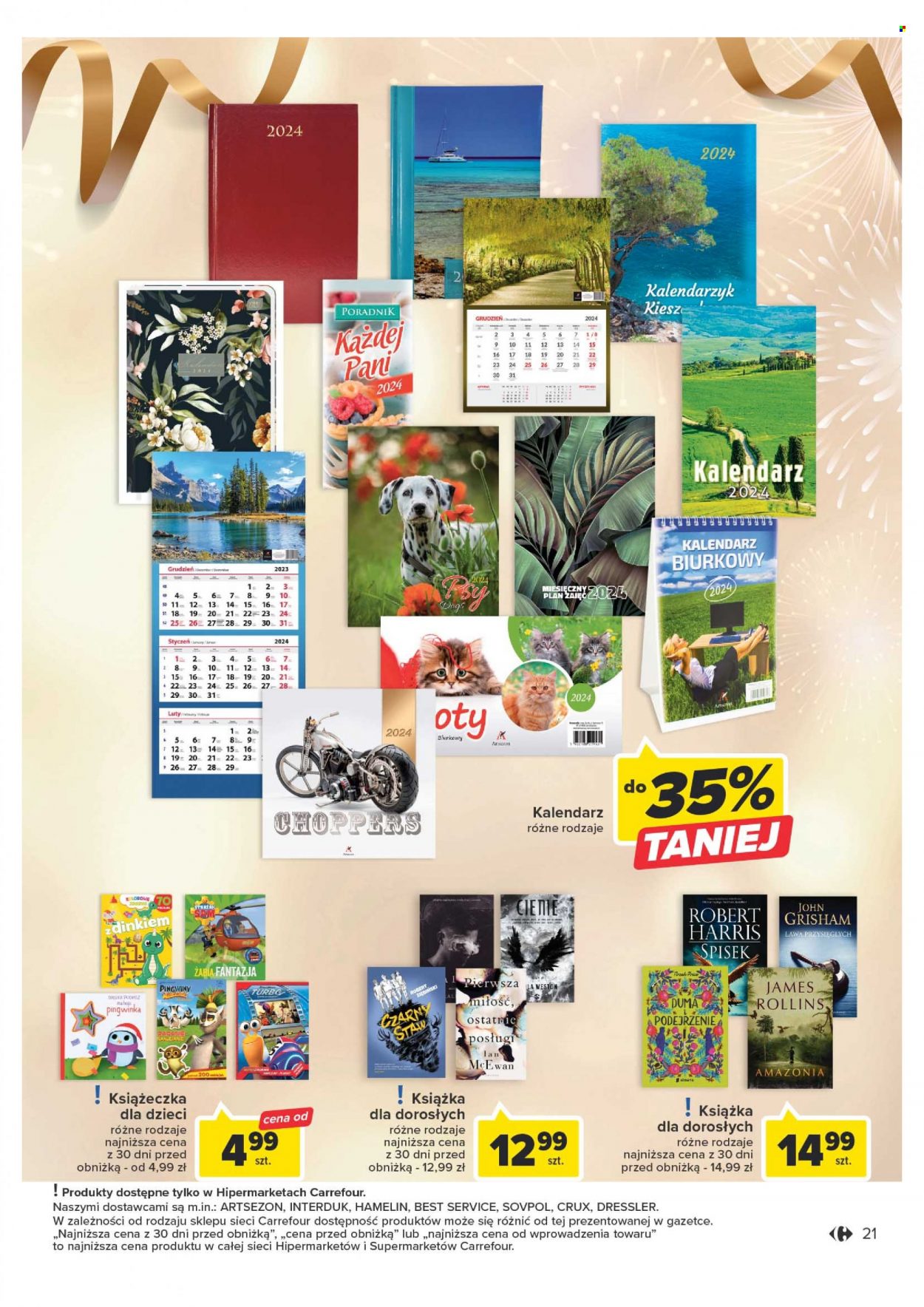 Gazetka Carrefour - 27.12.2023 - 5.01.2024. Strona 21