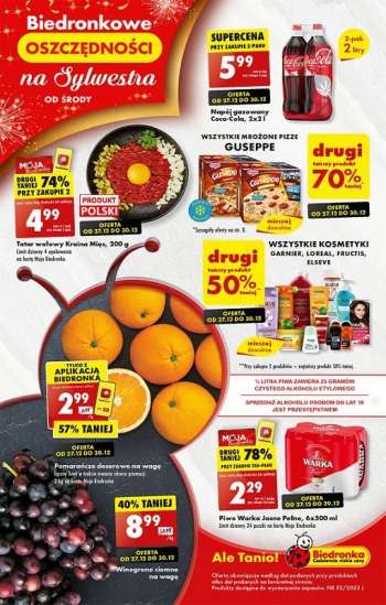 Gazetka Biedronka - 27.12.2023 - 3.01.2024.