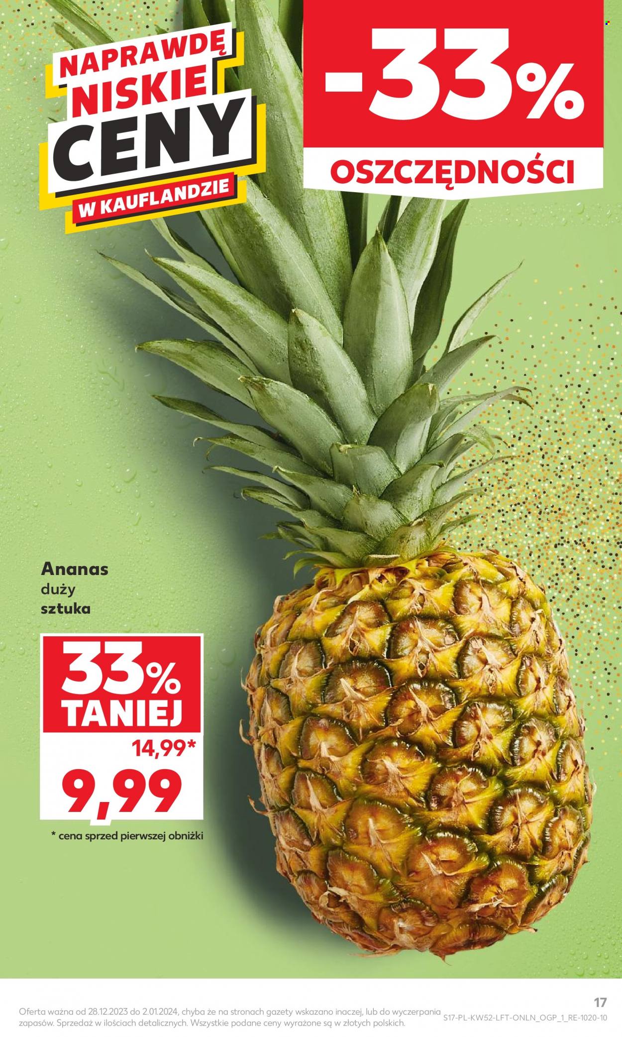 Gazetka Kaufland - 28.12.2023 - 2.01.2024. Strona 17