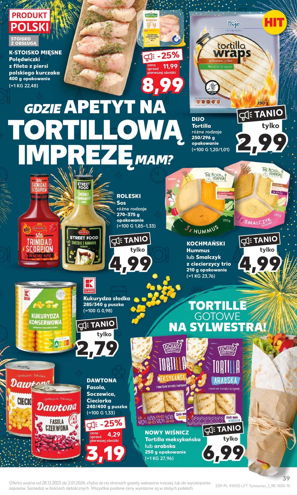 Gazetka Kaufland - 28.12.2023 - 2.01.2024. Strona 39