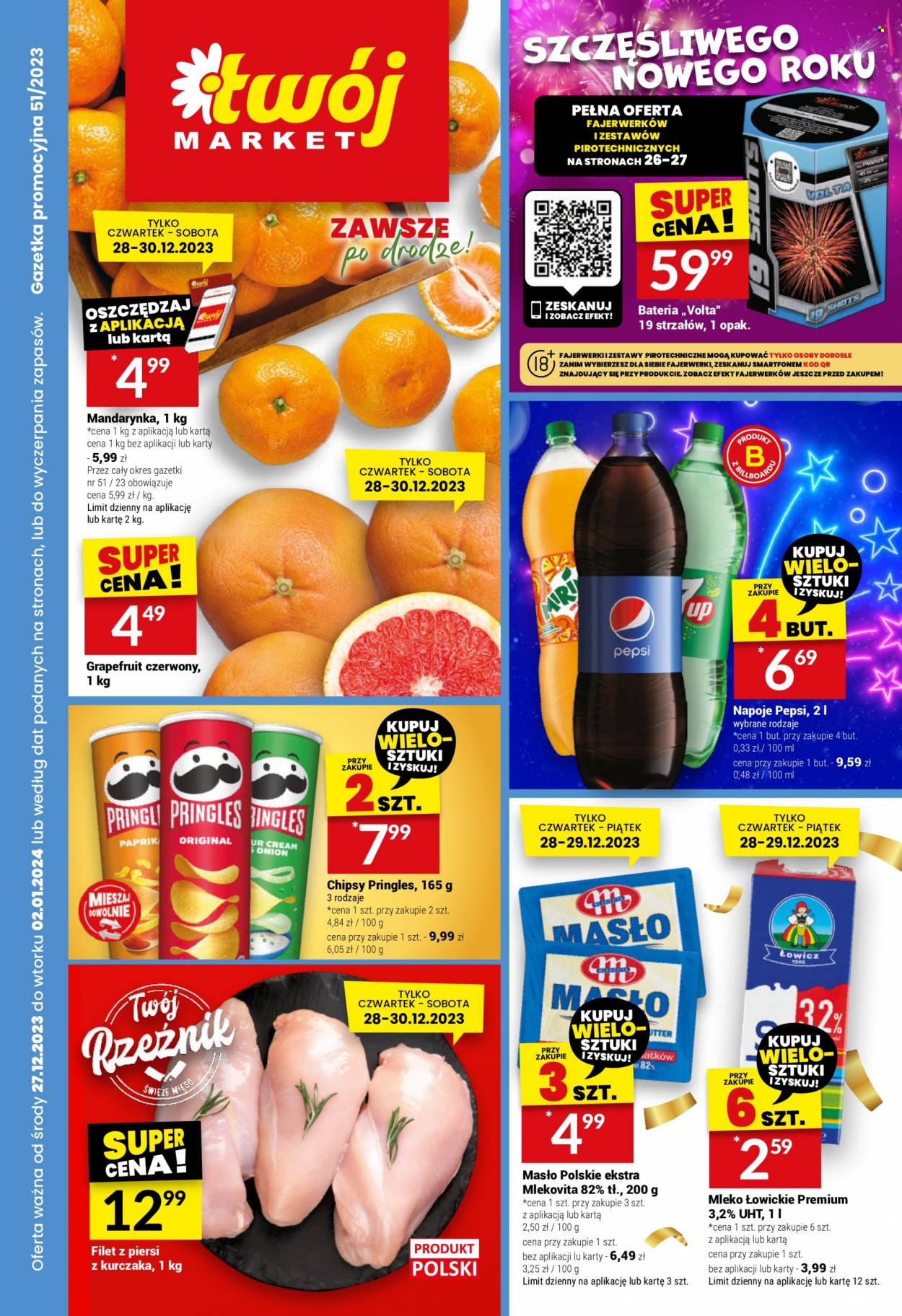 Gazetka Twój Market - 27.12.2023 - 2.01.2024. Strona 1