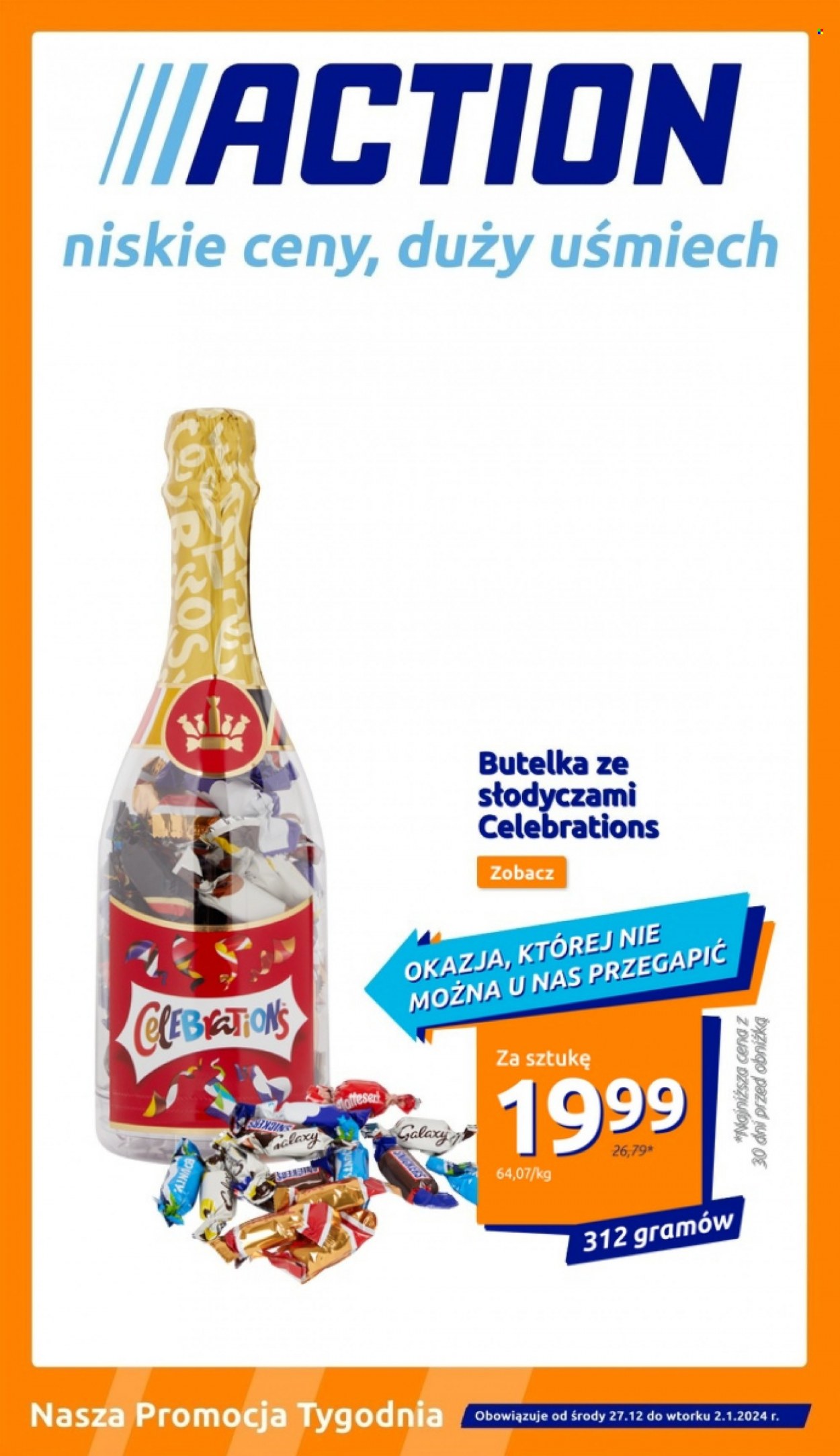 Gazetka Action - 27.12.2023 - 2.01.2024. Strona 1