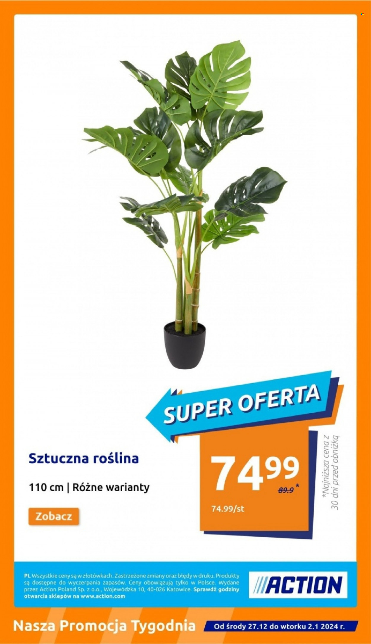 Gazetka Action - 27.12.2023 - 2.01.2024. Strona 19