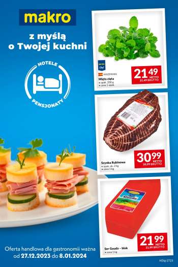 Gazetka Makro - 27.12.2023 - 8.01.2024.