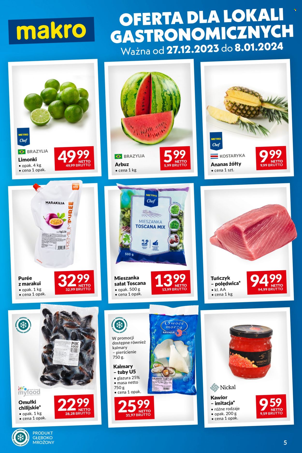 Gazetka Makro - 27.12.2023 - 8.01.2024. Strona 5