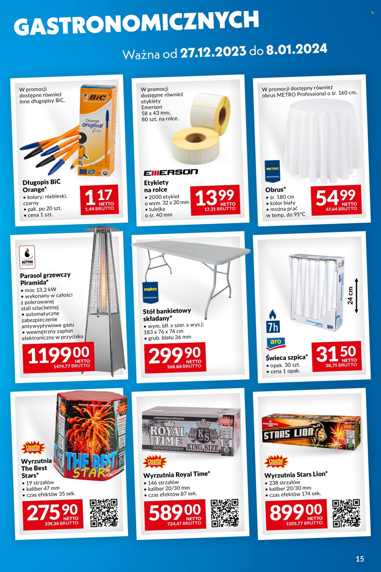 Gazetka Makro - 27.12.2023 - 8.01.2024. Strona 15