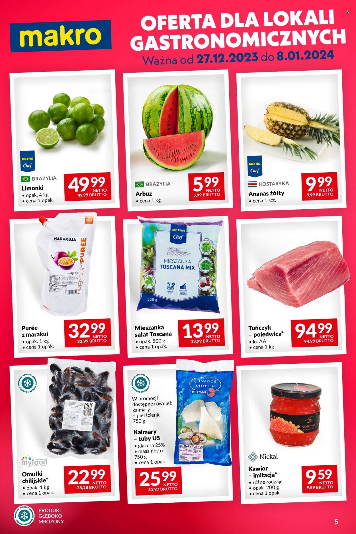 Gazetka Makro - 27.12.2023 - 8.01.2024. Strona 5
