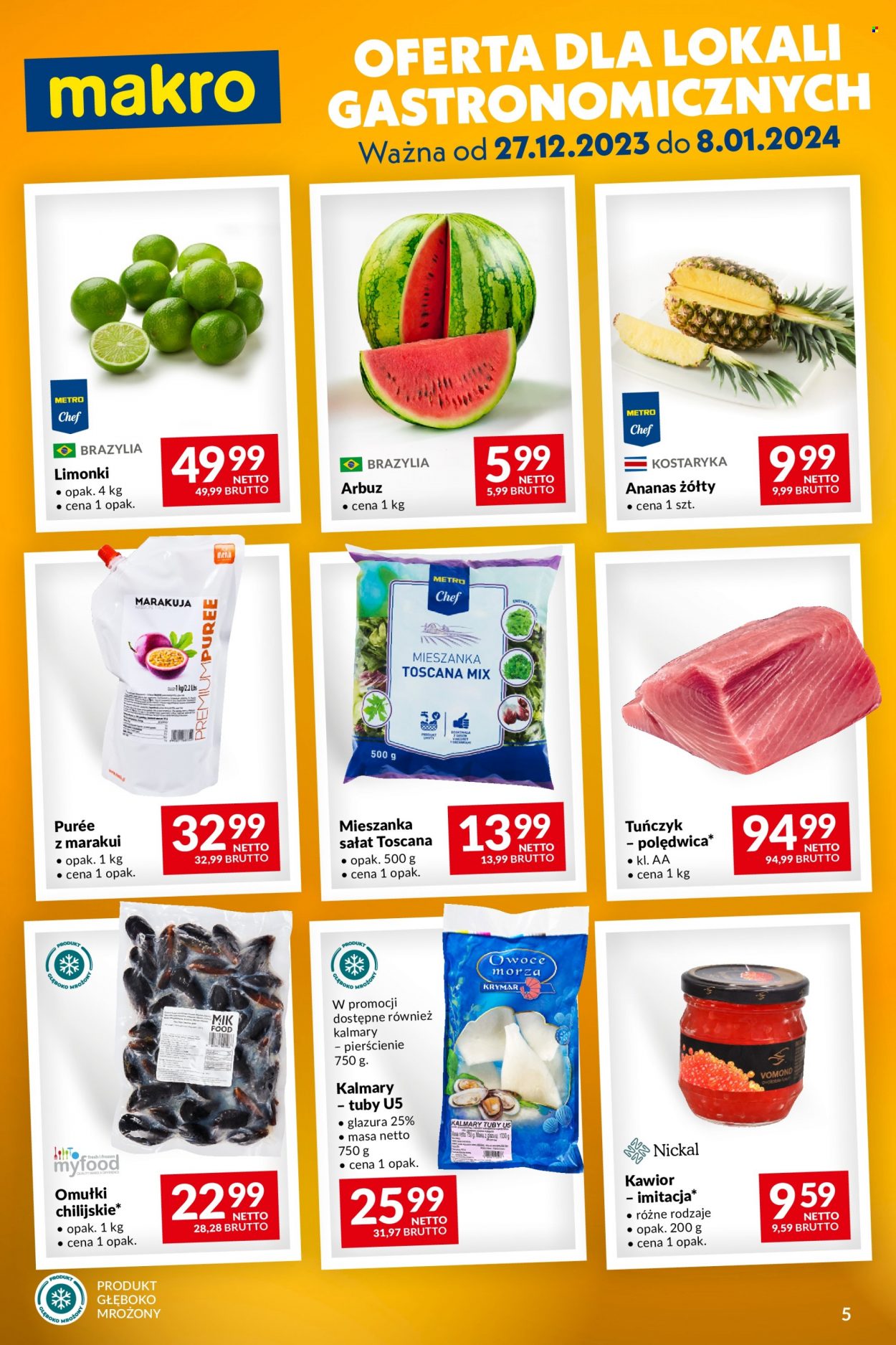 Gazetka Makro - 27.12.2023 - 8.01.2024. Strona 5