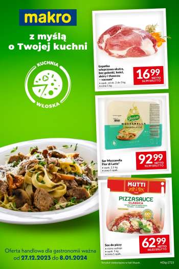 Gazetka Makro - 27.12.2023 - 8.01.2024.