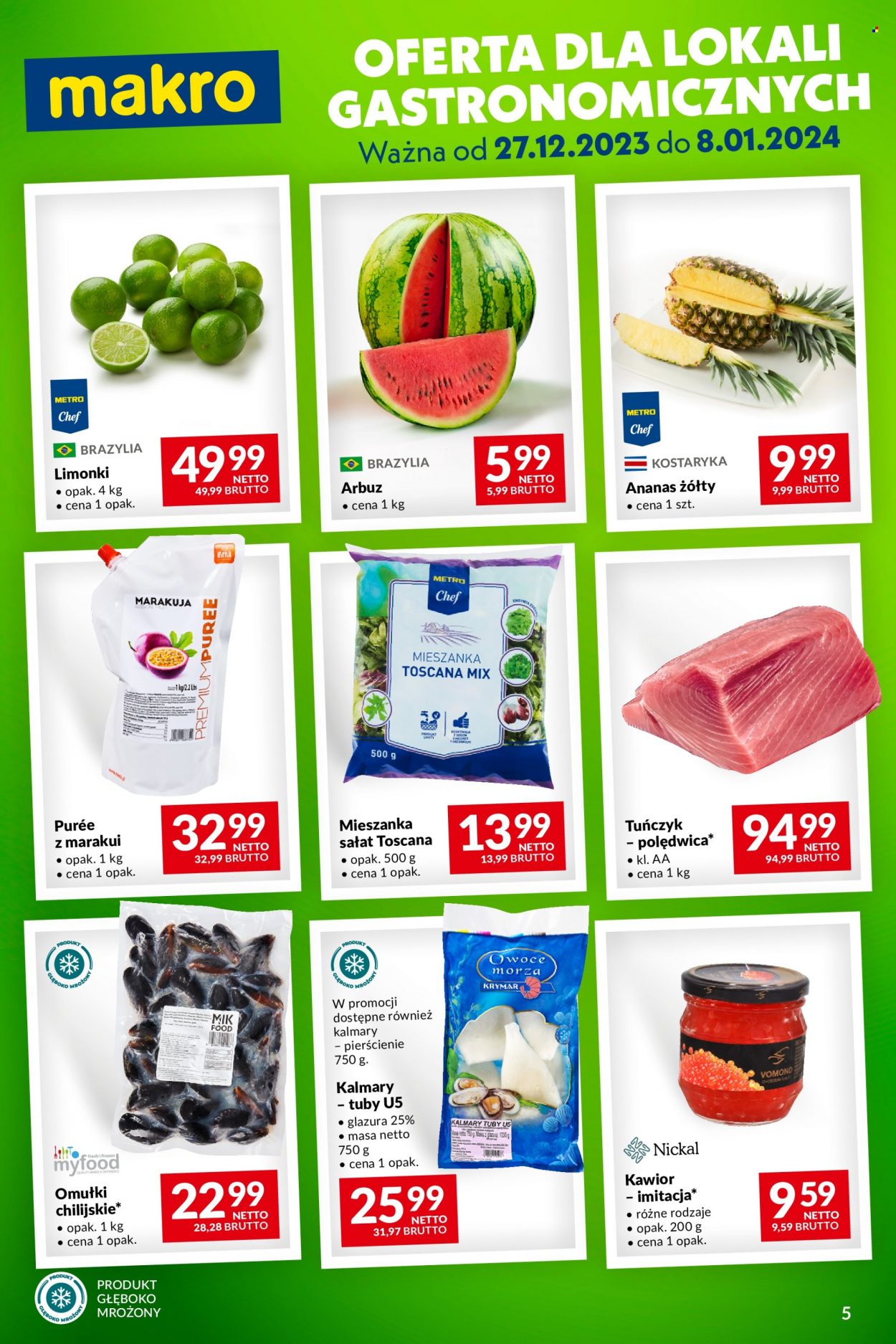 Gazetka Makro - 27.12.2023 - 8.01.2024. Strona 5
