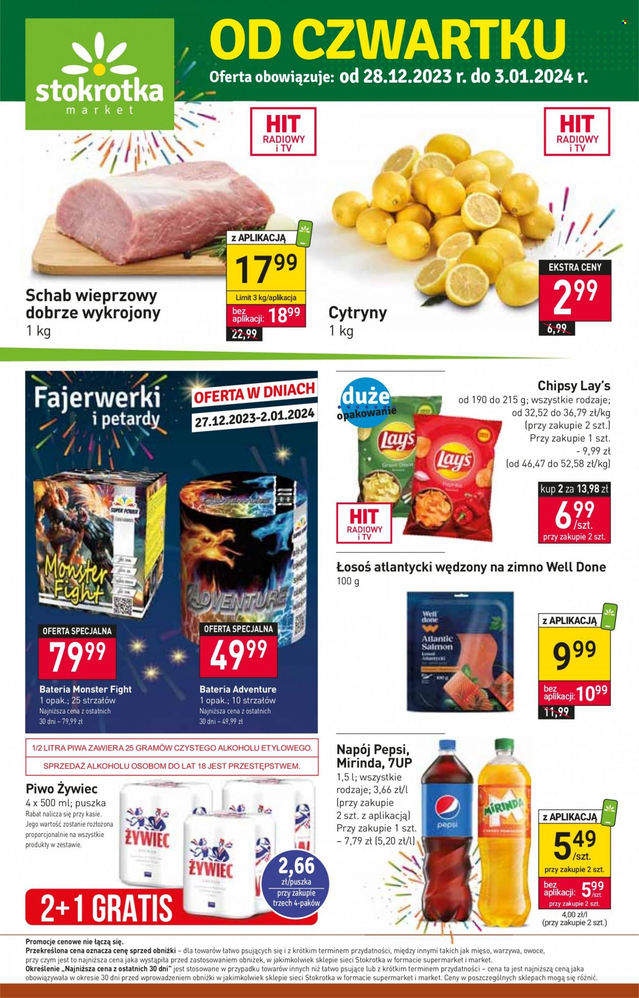 Gazetka Stokrotka Market - 28.12.2023 - 3.01.2024. Strona 1