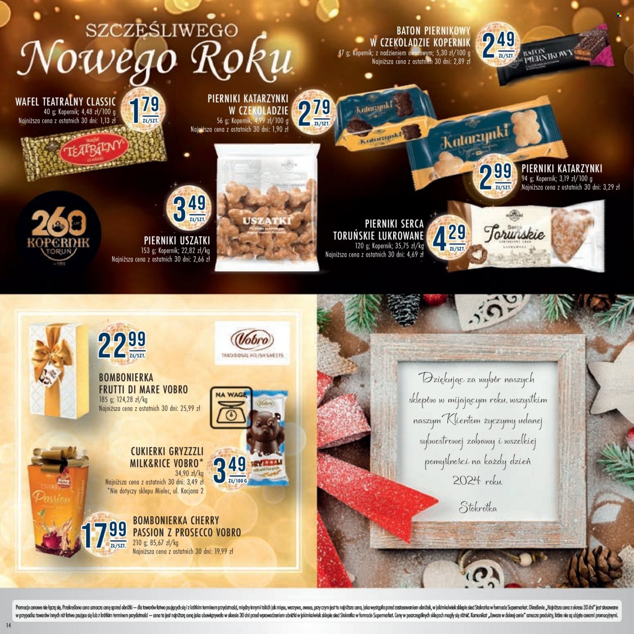 Gazetka Stokrotka Supermarket - 28.12.2023 - 10.01.2024. Strona 14