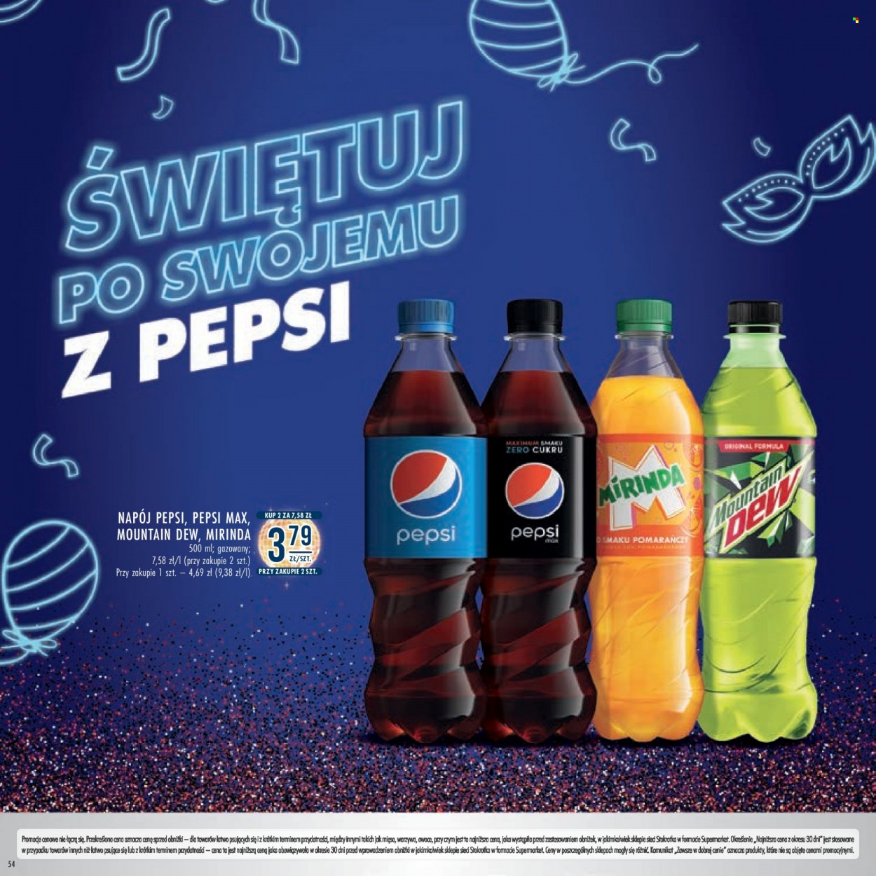 Gazetka Stokrotka Supermarket - 28.12.2023 - 10.01.2024. Strona 54