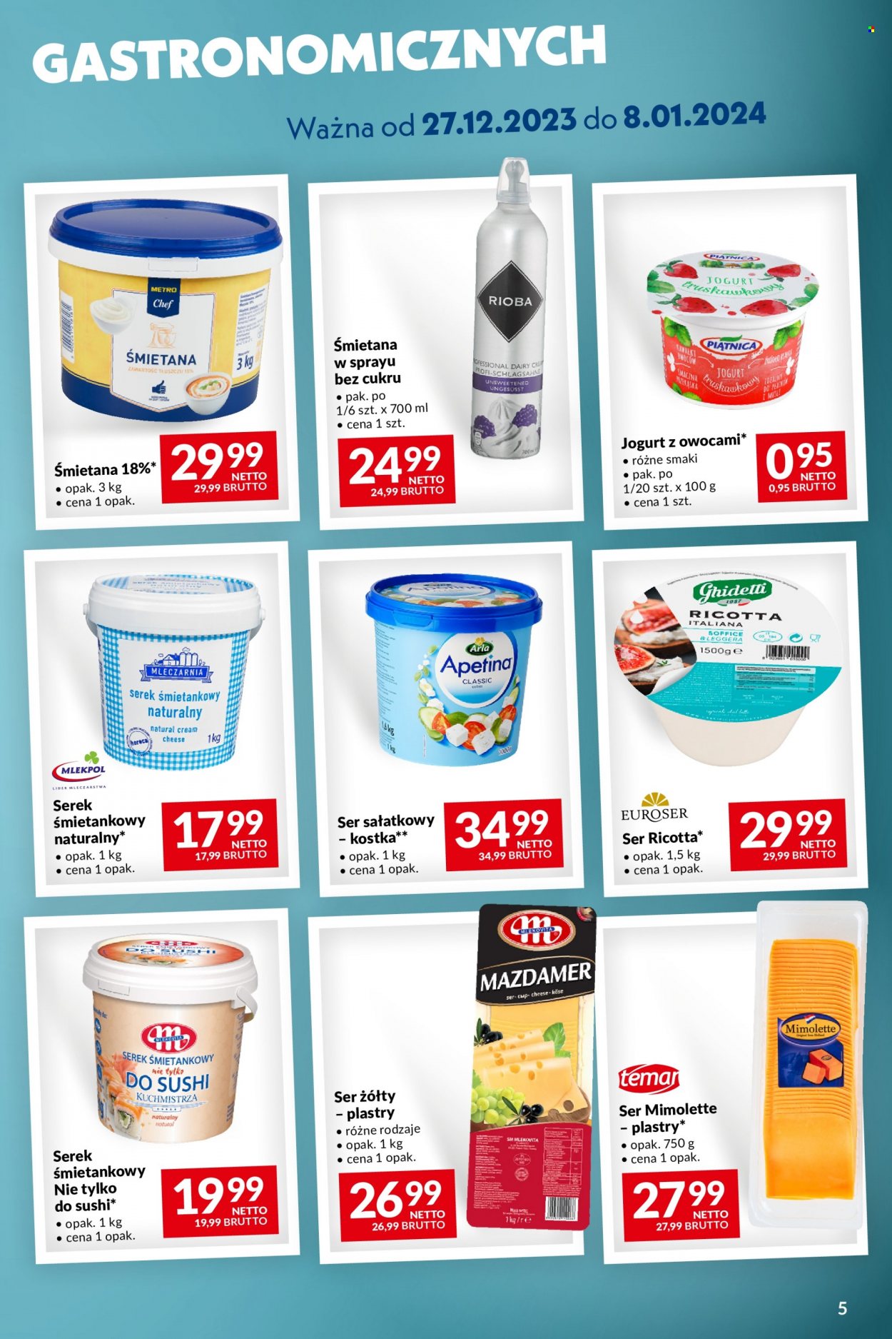 Gazetka Makro - 27.12.2023 - 8.01.2024. Strona 5
