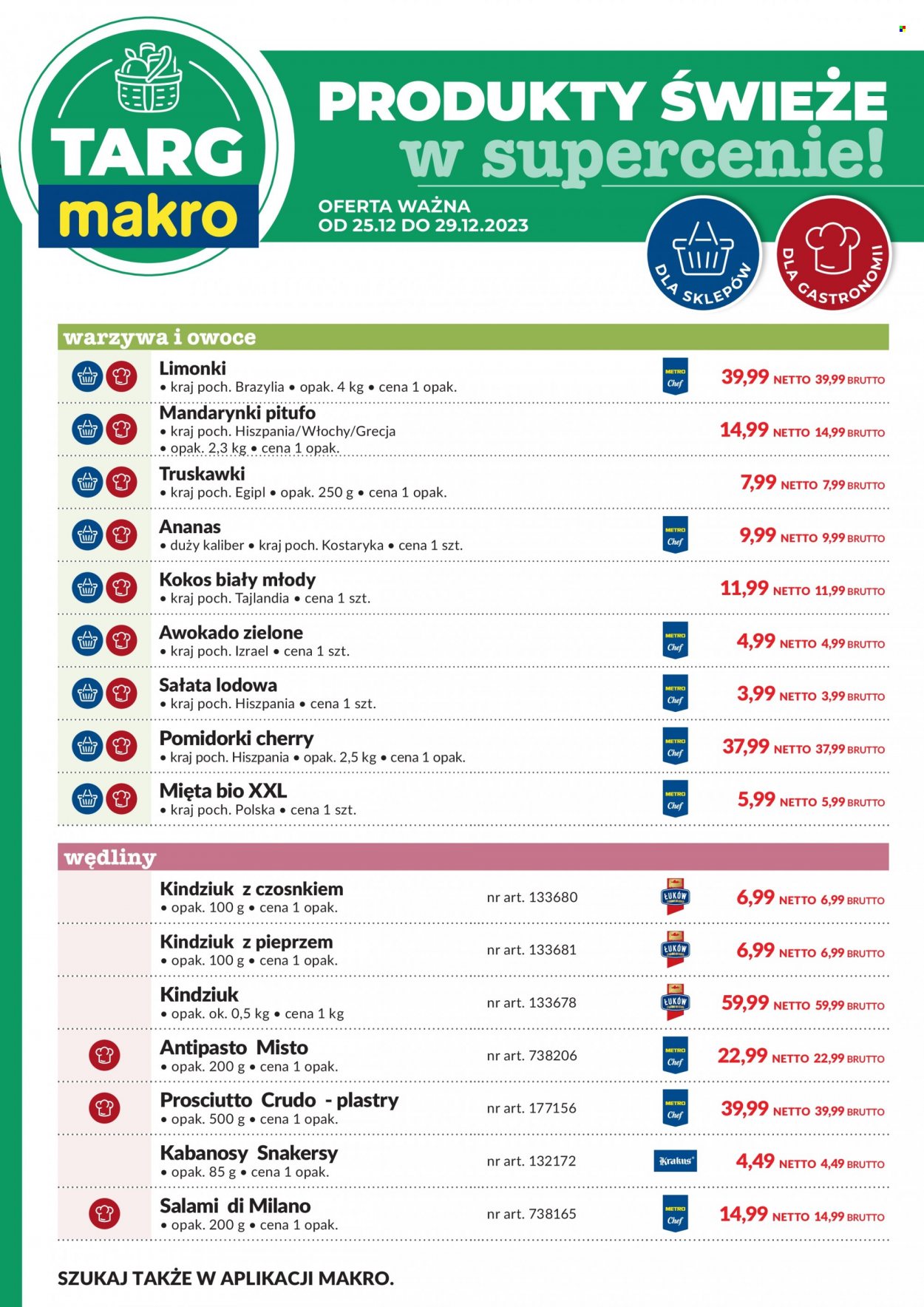 Gazetka Makro - 25.12.2023 - 29.12.2023. Strona 2