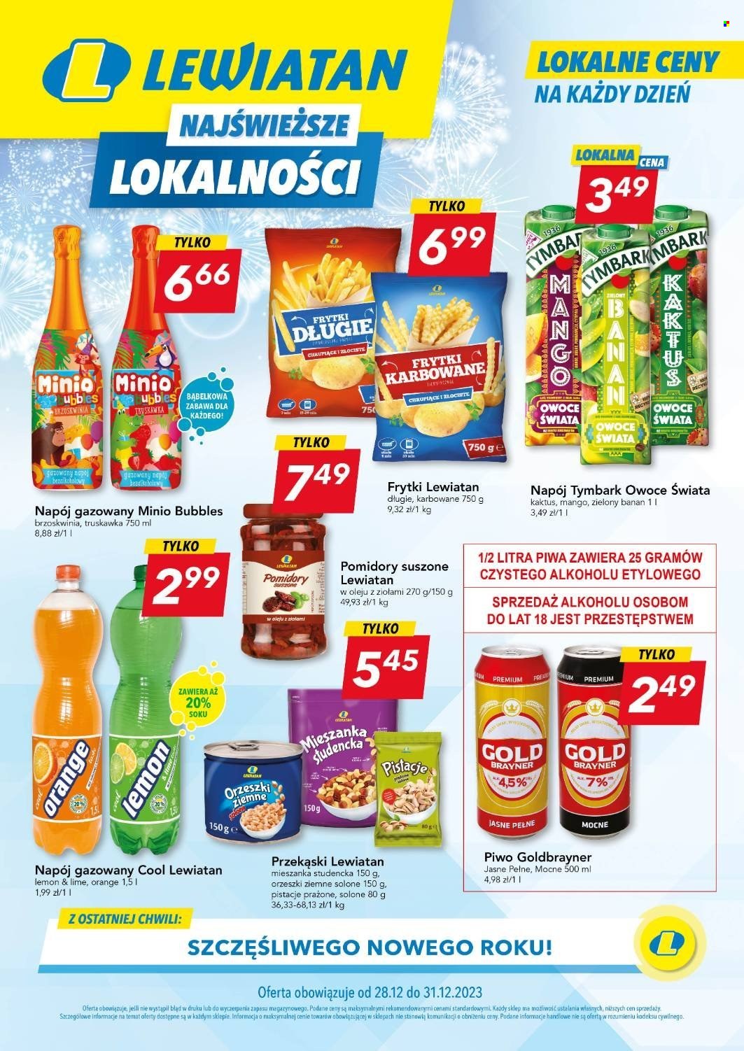 Gazetka Lewiatan - 28.12.2023 - 31.12.2023. Strona 1