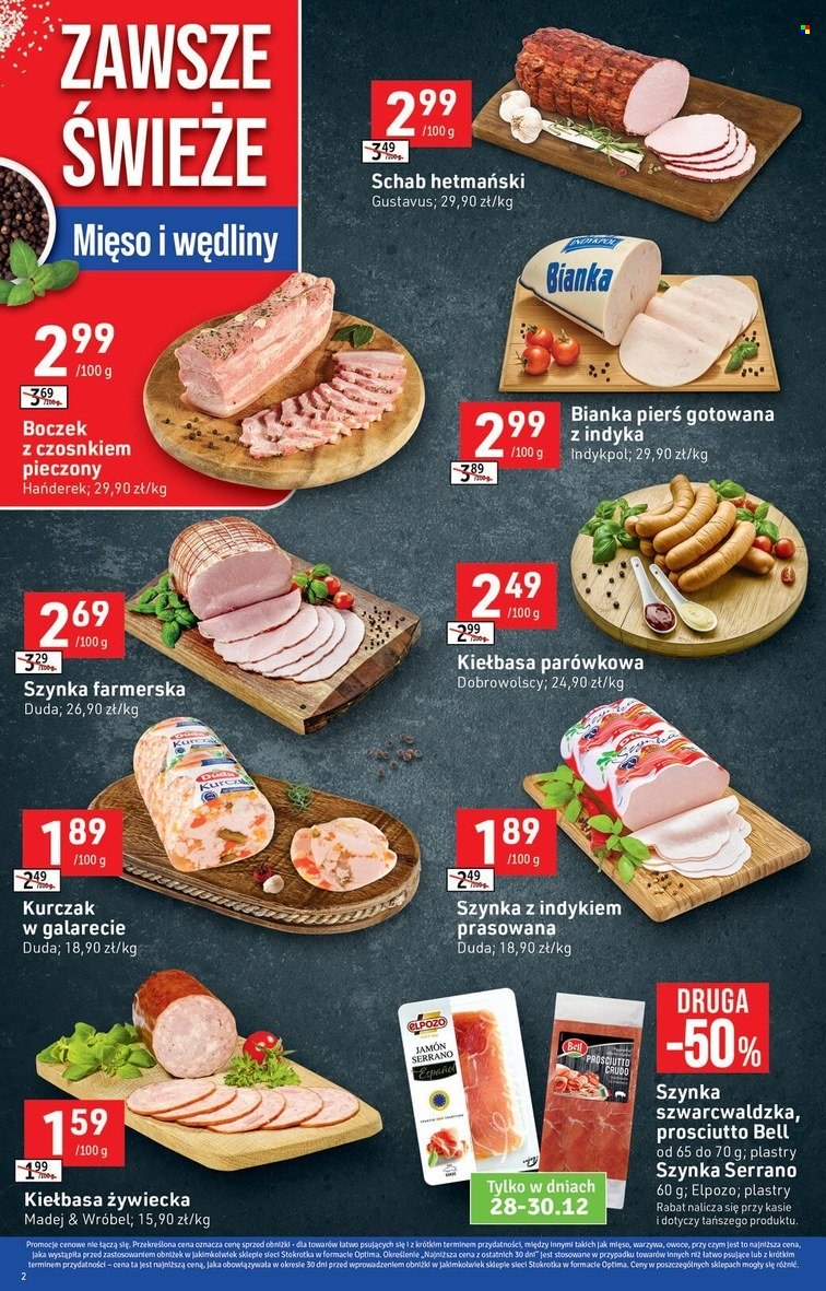 Gazetka Stokrotka Optima - 28.12.2023 - 3.01.2024. Strona 2
