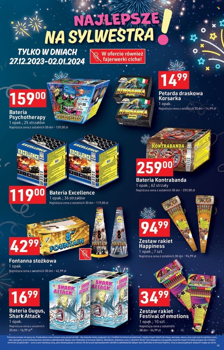 Gazetka Stokrotka Optima - 28.12.2023 - 3.01.2024. Strona 19