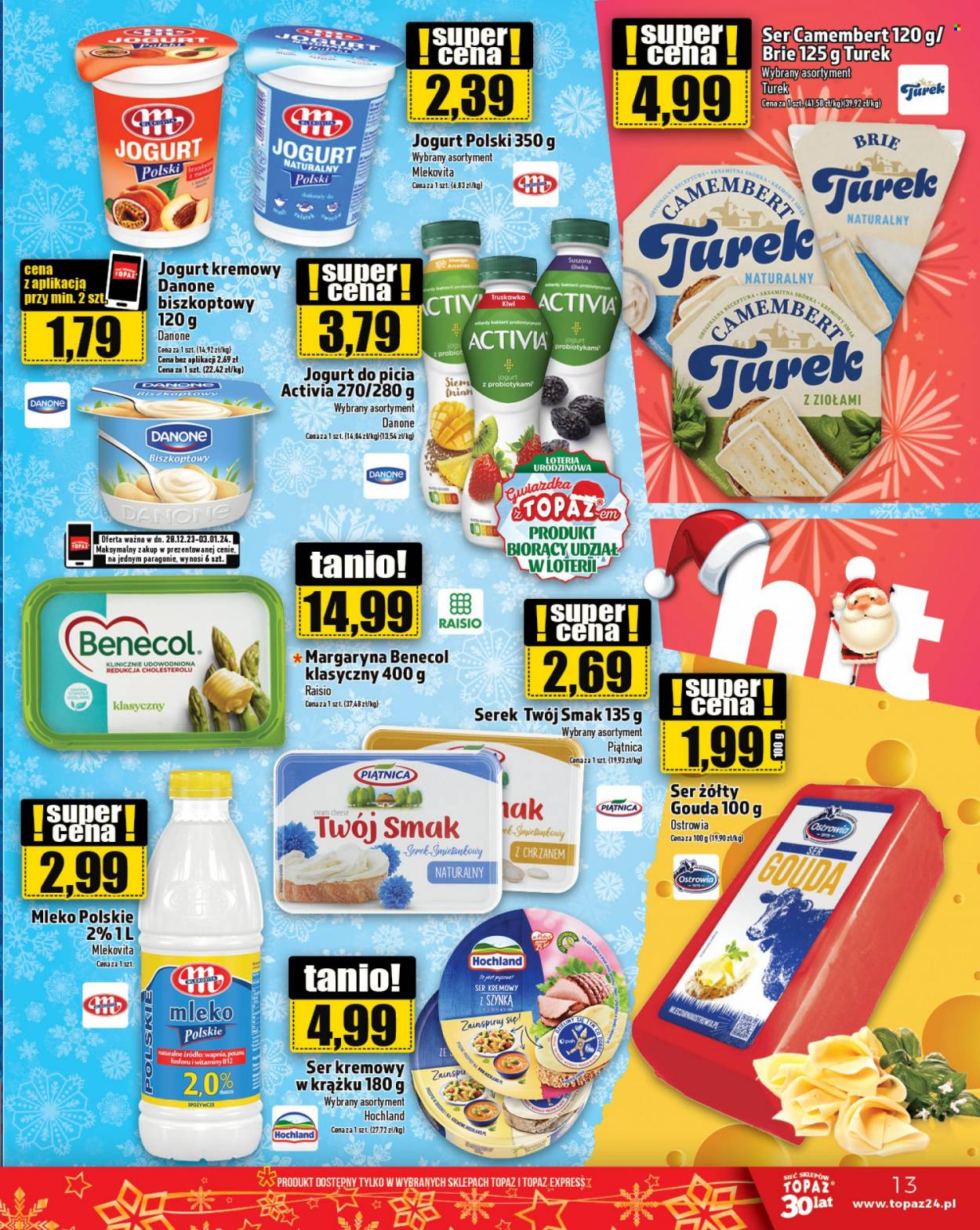 Gazetka Topaz - 28.12.2023 - 3.01.2024. Strona 13