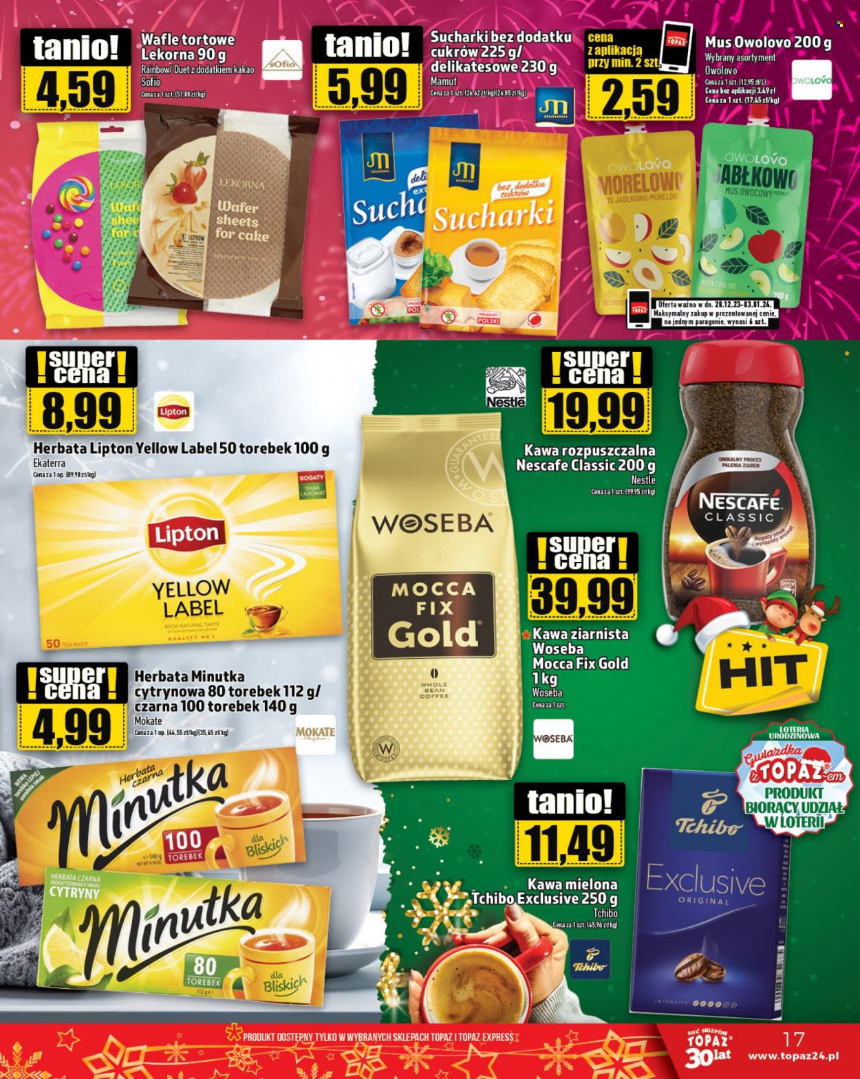 Gazetka Topaz - 28.12.2023 - 3.01.2024. Strona 17