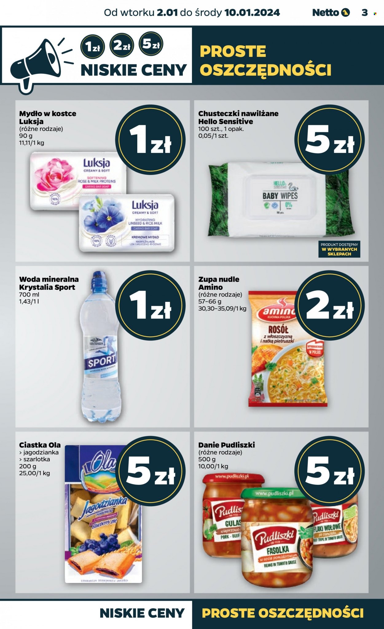 Gazetka Netto - 2.01.2024 - 10.01.2024. Strona 3
