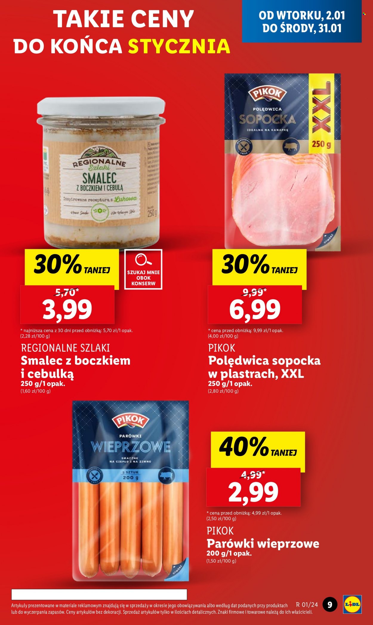 Gazetka Lidl - 2.01.2024 - 3.01.2024. Strona 9