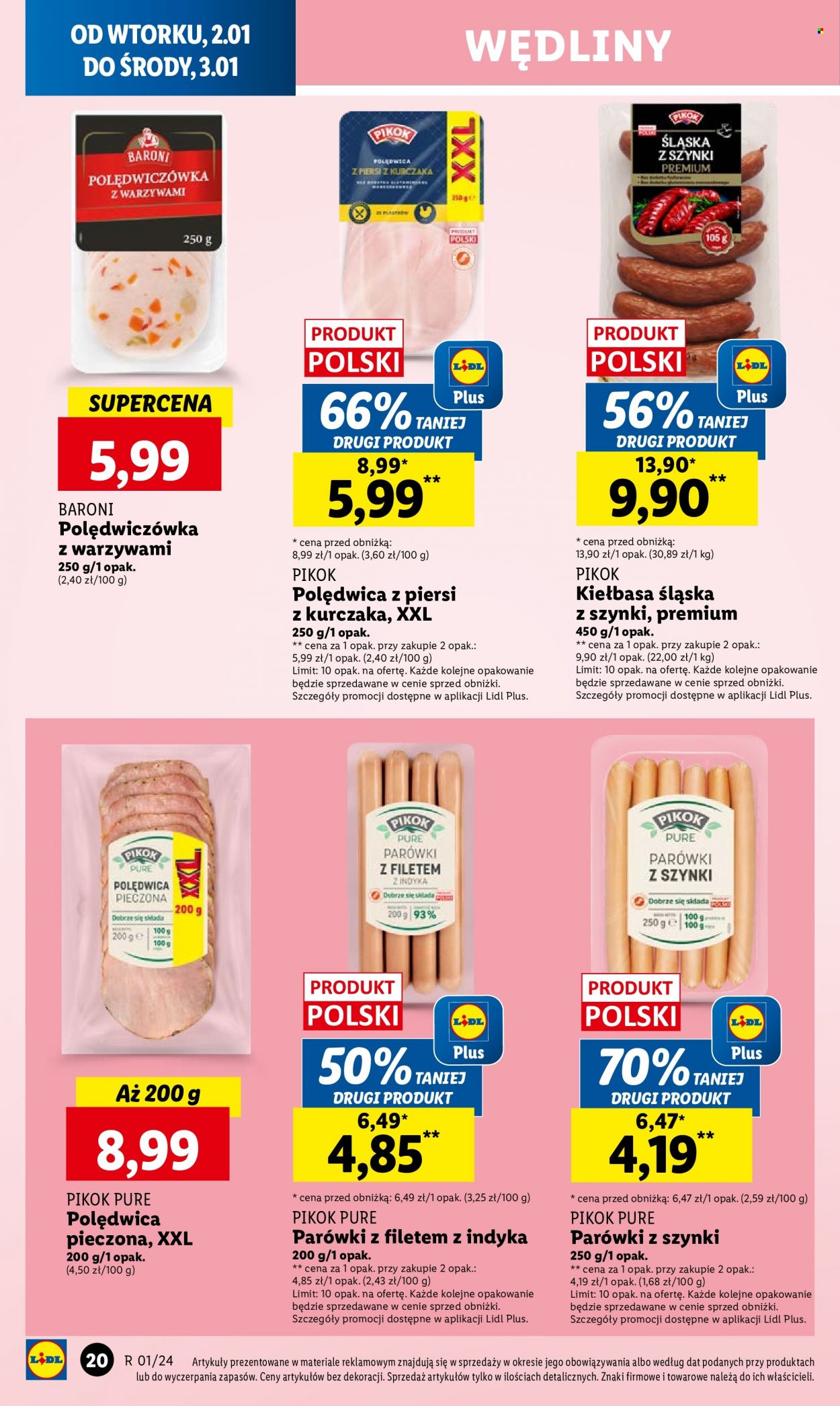 Gazetka Lidl - 2.01.2024 - 3.01.2024. Strona 20