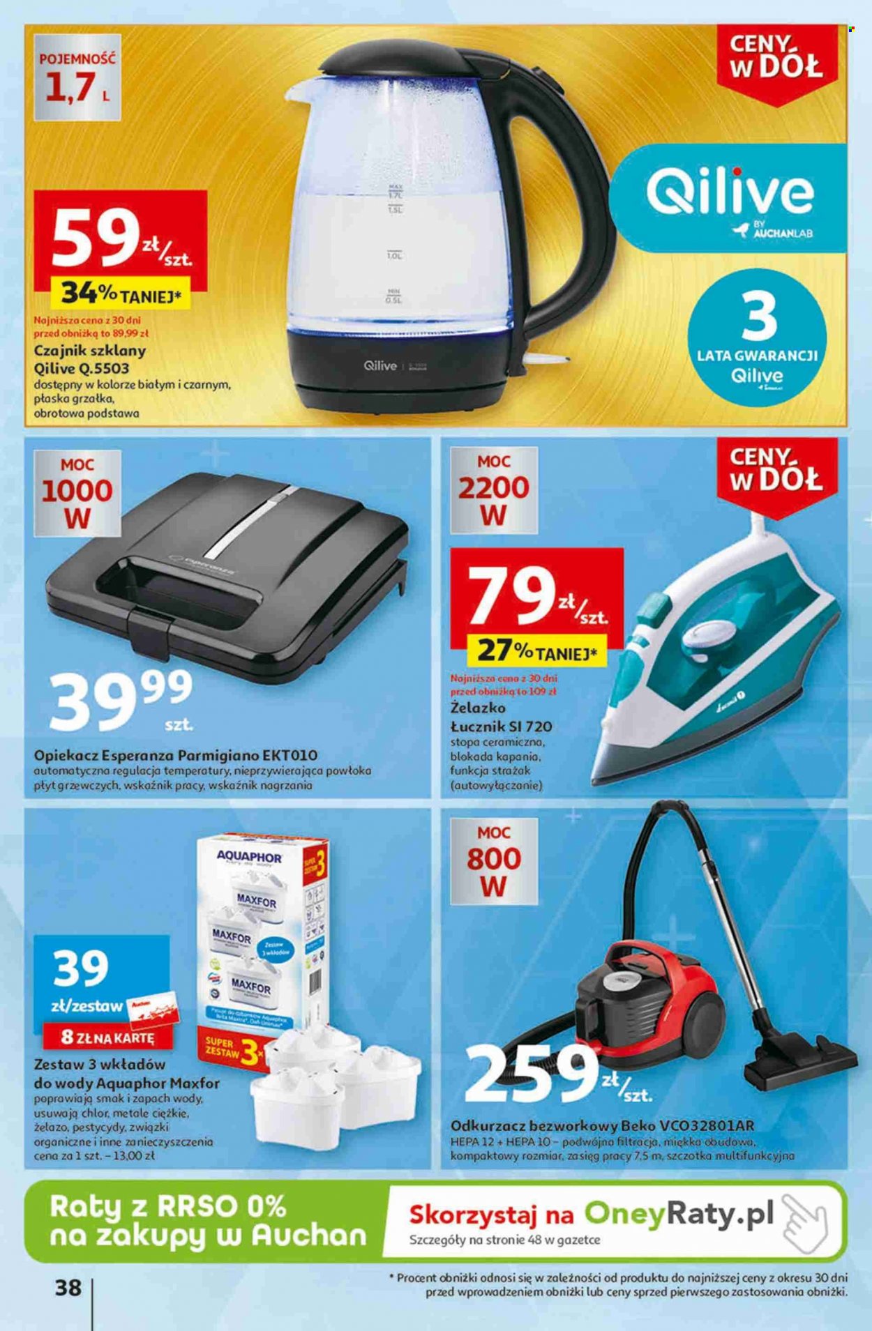 Gazetka Auchan - 3.01.2024 - 10.01.2024. Strona 38