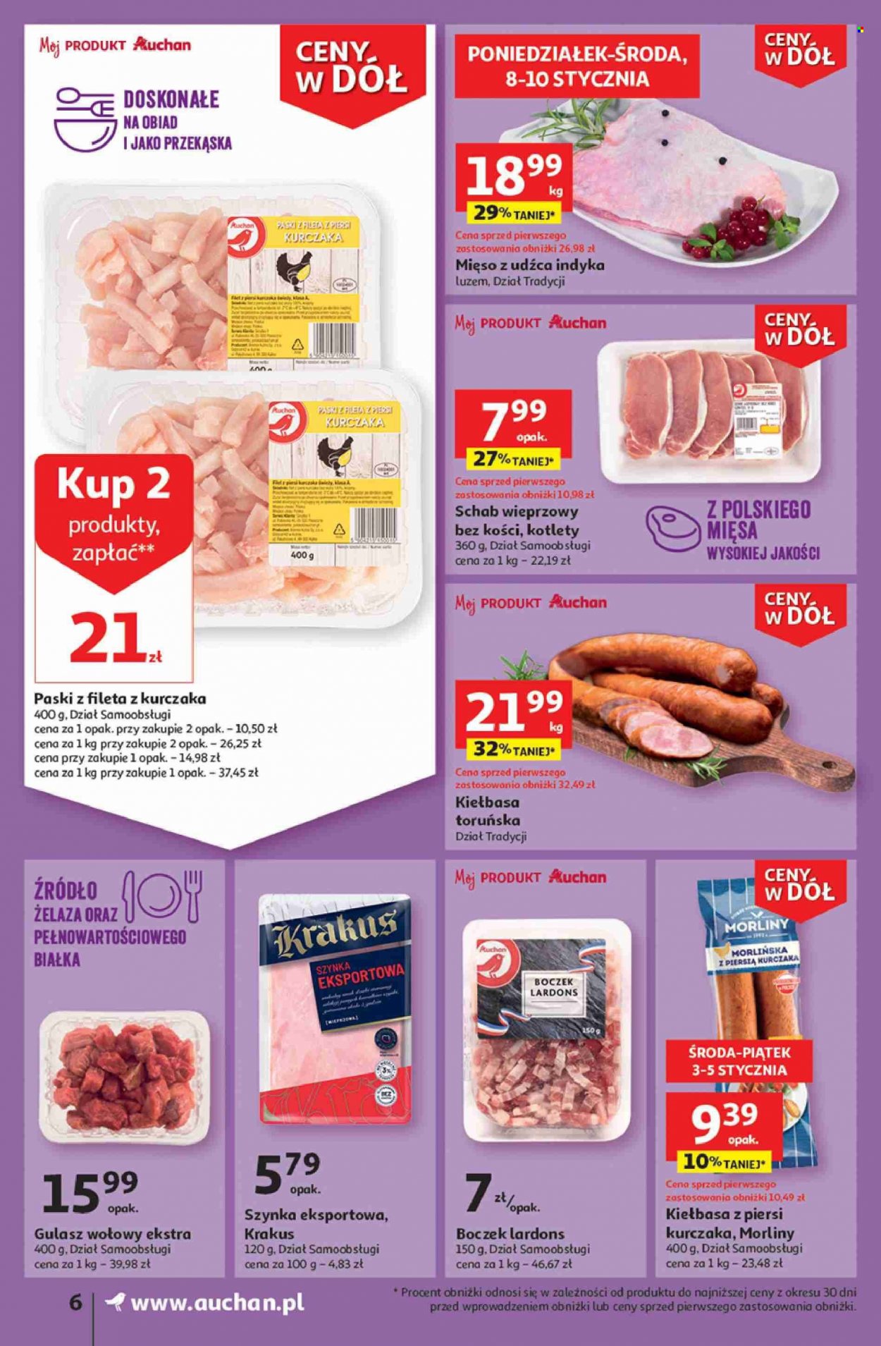 Gazetka Auchan - 3.01.2024 - 10.01.2024. Strona 6