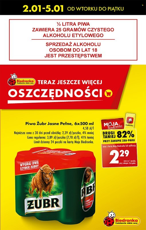 Gazetka Biedronka - 2.01.2024 - 5.01.2024. Strona 11