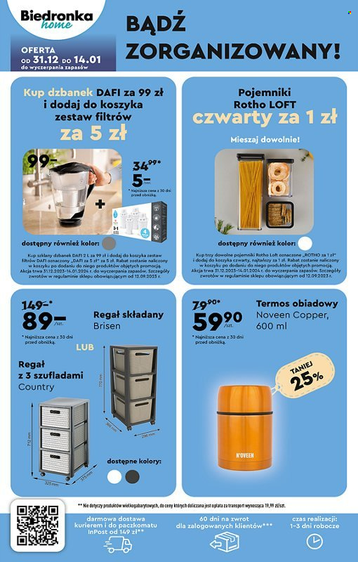 Gazetka Biedronka - 2.01.2024 - 5.01.2024. Strona 62