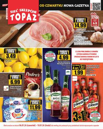 Gazetka Topaz - 4.01.2024 - 10.01.2024.