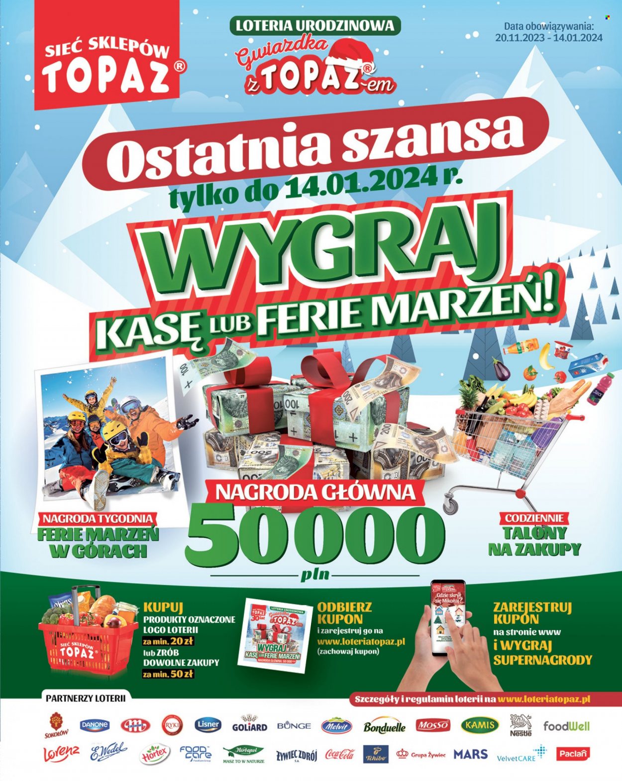 Gazetka Topaz - 4.01.2024 - 10.01.2024. Strona 3