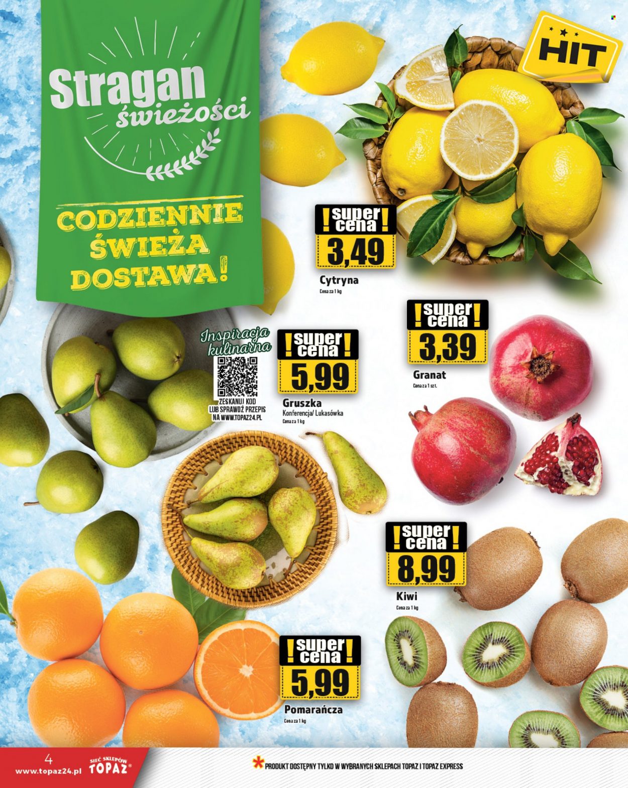 Gazetka Topaz - 4.01.2024 - 10.01.2024. Strona 4