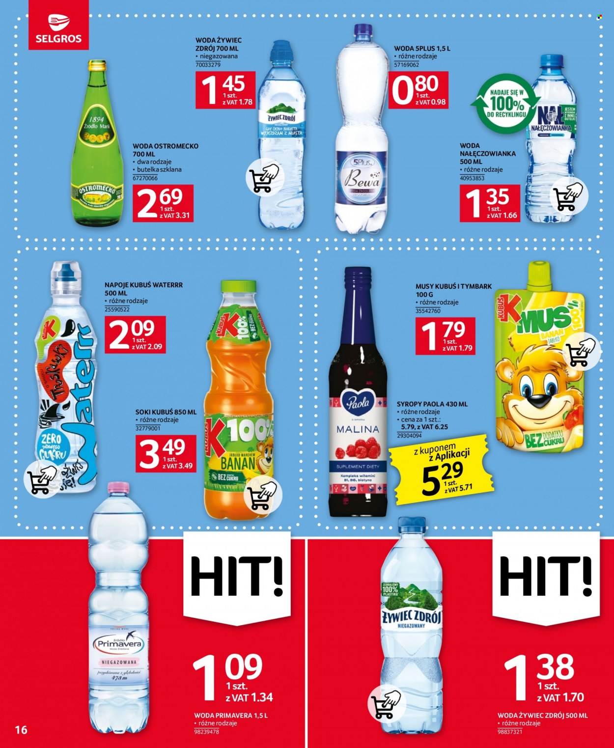 Gazetka Selgros - 4.01.2024 - 17.01.2024. Strona 16